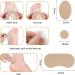 6 Sheets Moleskin for Blisters - Adhesive Anti-Wear Padding for Feet & Heels | Blister Prevention Tape & Stickers - Buy Online on GoSupps.com