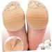 Holibanna Lace Forefoot Pads - 4 Pairs Comfort Metatarsal Socks for Women | Sweat Absorbing Peep Toe Heel Cushions - Buy Online on GoSupps.com