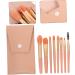 minkissy 2 Sets Travel Makeup Cosmetics Supply Women Makeup Supplies Lip Brush Girl Makeup Brush Professional Makeup Brush Powder Applicator Mini Aluminum Tube Miss Handle Brush - Buy Online on GoSupps.com