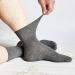 Diabetic Bamboo Fiber Socks for Swollen Feet - Black Medium - Buy Online on GoSupps.com
