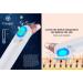 Pore Vacuum Blackhead Remover with LED Display - Rechargeable Facial Cleaner for Hot/Cold Care - 5 Blackhead Extractor Pink - 4 Suction Head - Pimple Comedone Extractor Tool - Buy Online on GoSupps.com