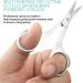 ROUSE Professional Curved Cuticle Scissors for Nails, Cuticles, Eyebrows, and Beard - Extra Fine Precision Manicure/Pedicure Scissors - Buy Online on GoSupps.com