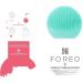 FOREO LUNA Play Plus 2 Silicone Facial Cleansing Brush & Exfoliator - Minty Cool | For All Skin Types | Enhances Absorption of Skincare | Clean & Healthy Skin - Buy Online on GoSupps.com