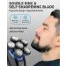 ZORUMAN 6D Electric Head Shaver for Men - 5-in-1 Cordless Shavers for Bald Men - LED Display, IPX7 Waterproof - Wet/Dry Use - 6900-BLACK - Buy Online on GoSupps.com