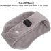 Neck Heating Pillow - Soft Fleece USB Heated Support for Neck Pain Stiffness & Cervical Spine Relief - Buy Online on GoSupps.com