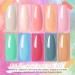 PECECOLOR GELNEAGE SET - 10 Colors UV Nail Polish with 36W UV Lamp | Complete Gel Nail Starter Set for Beginners - Base & Top Coat Included - Buy Online on GoSupps.com