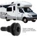 3/4 ABS Plastic Boat Thru Hull Fitting - Black Drain Outlet Coupling - Buy Online on GoSupps.com