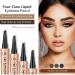 Buy Waterproof Microblade Eyebrow Pencil - Long-Lasting Smudge-Proof Dark Brown Eye Makeup - Buy Online on GoSupps.com