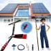 3.6-6 M Washing Kit: Water Fed Telescopic Brush Squeegee and Soap Dispenser Window Cleaning Pole Window Cleaner Equipment Car Cleaning Brush (35cm Brush Head 3.6M) 35cm Brush Head 3.6M