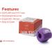 Jaw Exerciser Double Chin Reducer | Jawline Exerciser Chew | Jaw Trainer | Face Slimmer | Jawline Shaper | Neck Trainer | Anti-Aging Woman & Men (Violet) - Buy Online on GoSupps.com