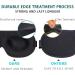 Ultralight 3D Sleep Mask (Grey)+ Upgraded Eye Mask for Sleeping (Black) Blackout Night Blindfold Zero Pressure Eye Cover - Buy Online on GoSupps.com