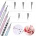 7 PCS Double Ended Nail Art Brush Pens for Acrylic UV Gel Tips Builder - Buy Online on GoSupps.com
