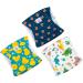 Cutebone Male Washable Dog Diapers - 3 Pack Reusable Belly Bands for Male Dogs | High-Suction Comfortable Fit | Flexible Velcro | XS (23-28cm) - Duck Dino & Fox Designs - Buy Online on GoSupps.com