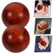 Buy Minkissy 4-Piece Chinese Baoding Balls for Hand Massage | Fitness & Muscle Stretch Balls | Wooden Tinkering Gym Balls 5x5cm - Buy Online on GoSupps.com