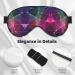 Red Galaxy Constellation Sleep Mask | Adjustable & Breathable Eye Mask for Comfortable Sleep - International Shipping Available - Buy Online on GoSupps.com