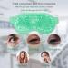 Adofect Gel Beads Ice Eye Mask - Reusable Cooling Hot/Cold Pack for Puffy Eyes, Dark Circles, Migraines - Blue/Green (2 PCS) - Buy Online on GoSupps.com