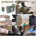 MineUp 46-Piece First Aid Kit - Comprehensive Outdoor Trauma Set for Camping Hiking Hunting & Home | Military-Grade Medical Bag in Yellow - Buy Online on GoSupps.com