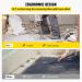 VEVOR SDS Max Tile Thinset Removal Tool with Bull Point Hammer Steel Chisel Bit | 5.9 x 15.7 Floor Scraper - Buy Online on GoSupps.com
