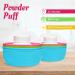 Portable Baby Powder Puff with Holder Container for Baby Face and Body - Blue - Buy Online on GoSupps.com