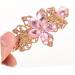 Beaupretty Pink womens barrettes for hair barrettes for women hair clip for women pink hair clips blue hair clips hair claw clips for women women's hair clips Miss spring clip Crystal - Buy Online on GoSupps.com