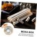 Beaupretty Moxibustion Box - Universal Wooden Brackets for Health & Wellness | 12.5x12cm Moxa Tool Holder - Buy Online on GoSupps.com