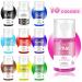 10-Pack Food Color Gel - Sugar-Free Concentrated Colors for Baking Cakes Cookies Macarons & DIY Projects - 10ml Each - Buy Online on GoSupps.com