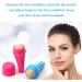 Coniya Oil-Absorbing Volcanic Facial Scooter - Reusable Mini Massage Tool for Oil Control | Blue | At Home & On-the-Go - Buy Online on GoSupps.com