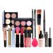 All-In-One Makeup Kit 16 Pcs Complete Makeup Gift Set Full Kit Combination with Eyeshadow Blush Lipstick Concealer etc Essential Starter Bundle for Women Pro Multi-purpose Beauty Cosmetic Set#10 KIT009