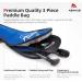 Abahub 1 x 3 Section Carbon Fiber SUP Paddle - Adjustable 67''-86'' | Lightweight Carbon Shaft | Plastic Blade | Includes Paddle Bag | Available in Various Colors - Buy Online on GoSupps.com