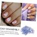 FOMIYES 1 Box Plum Blossom Nail Art Accessories Nail Decor Charm Nail Decoration Charm Nail Charms Nail Art Charms Plastic Purple Plum Bossom Pearl 10.30X10.30X2.50CM Purple - Buy Online on GoSupps.com