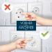 Hoffenbach Child Protection Socket Covers - 20 Pack of White Plug-In Safety Locking for Babies and Kids - Buy Online on GoSupps.com