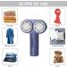 Portable Fabric Shaver & Lint Remover - Rechargeable Electric Clothes Shaver with 6 Blades - Dual-Speed Purple Fabric & Furniture Cleaner - Buy Online on GoSupps.com