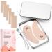 Under Eye Patches Silicone - Reusable Eye Patches + Silicone Fixing Tape Cuttable Eye Wrinkle Patches Reusable Eye Mask Plump Fine Lines & Wrinkles Eye Cream Applicator + Tin Case