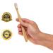 BlauKe Bamboo Toothbrushes 5-Pack | Medium Bristles | Biodegradable & Eco-Friendly - Buy Online on GoSupps.com