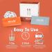Wondfo 40 Ovulation Test and 10 Pregnancy Test Strips with 50 Cups Kit Rapid Test Detection for Home Self-Checking Urine Test 40 LH + 10 HCG New Batch - Buy Online on GoSupps.com