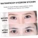  Didiseaon Didiseaon 8 Sheets Sticker Imitation Eco Eyebrow Tattoos Tattoo Eyebrow Waterproof Decor Girly 3d Eyebrow Lines Cosmetic Transfer Stickers - Buy Online on GoSupps.com