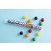 Rain-Blo Bubble Gum Balls 0.53oz Tube - Pack of 48 | Assorted Flavors - Buy Online on GoSupps.com
