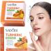 Organic Turmeric Soap Turmeric Face Soap For Sensitive Skin Turmeric Soap Bar For Hyperpigmentation Turmeric Soap Bar For Face & Body Natural Handcrafted Skincare Soap For Hyperpigmentation - Buy Online on GoSupps.com