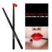 Luxspire Lip Brush Set 2 Professional Makeup Brushes for Eyeshadow Liner & Lip Gloss Art Fiber Black Perfect for Contour & Beauty - Buy Online on GoSupps.com