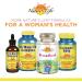 Nature's Life Wild Yam 1000 mg - 100 Vegetarian Capsules for Hormonal Balance - Buy Online on GoSupps.com