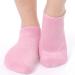 Moisturizing Gel Socks for Pedicure - Softens Feet & Relieves Pain - Unisex Pink - Buy Online on GoSupps.com