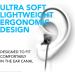Buy Sleeping Earbud Headphones - Noise Cancelling Silicon Earplugs for Sleep Travel & Relaxation - ASMR Compatible (Black - Buy Online on GoSupps.com