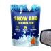 Windshield Ice Melter Agent - Fast Melting Liquid Winter Driving | 100g Transparent Formula with Quick Thaw Action Deicer Solution for Auto Trucks SUVs Vehicles Outdoor Camping Travel Safety