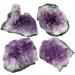 Nupuyai Natural Amethyst Druse - Irregular Crystal Cluster for Reiki Healing & Home Decoration - XXL Rough Stone - Buy Online on GoSupps.com