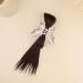 Natural Looking Shuttlecock Head Clip Easy To Use Butterfly Hair Claws Hairpin Accessory For Fashionable Women Black - Buy Online on GoSupps.com