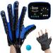 Rehabilitation Robot Gloves Stroke Hemiplegia Rehabilitation Training Equipment Finger Straightening Brace Guard Protector for Long-Term Relief(Size:XL Code Color:Left Hand) XL code Left Hand