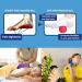 5-Piece Massage Ball Set - Hedgehog Ball Roller Fascia & Peanut Massage for Legs Feet Hands & Back Relief - Buy Online on GoSupps.com
