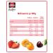 Schwartau Extra Portions Mix Box - 100x25g Jam Portion Shells (50 Strawberry 25 Apricot 25 Sour Cherry) | International Shipping Available - Buy Online on GoSupps.com