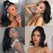 Ponytail Extensions Short Drawstring Ponytail Hair Extension for Women 18 Inch Natural Wave Ponytail Extension Clip in Synthetic Wave Ponytail Hairpiece for Women (Color : 1B Size : 18inch-45cm) 18inch-45cm 1B - Buy Online on GoSupps.com