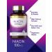 Carlyle Niacin 100mg - 300 Vegetarian Tablets | Non-GMO, Gluten Free | High Potency Formula - Buy Online on GoSupps.com